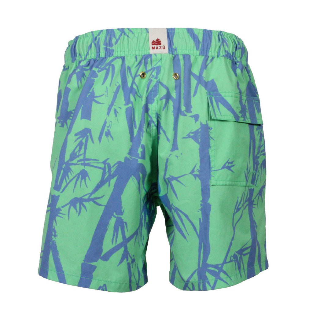 Mazu Resortwear Classic Swim Shorts | Bamboo Grove | Bamboo Design