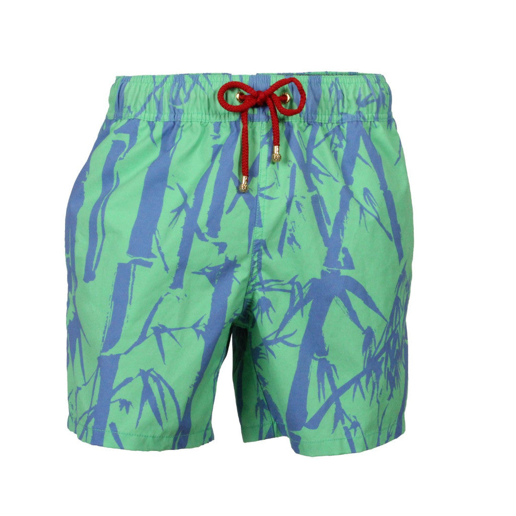 Mazu Resortwear Classic Swim Shorts | Bamboo Grove | Bamboo Design