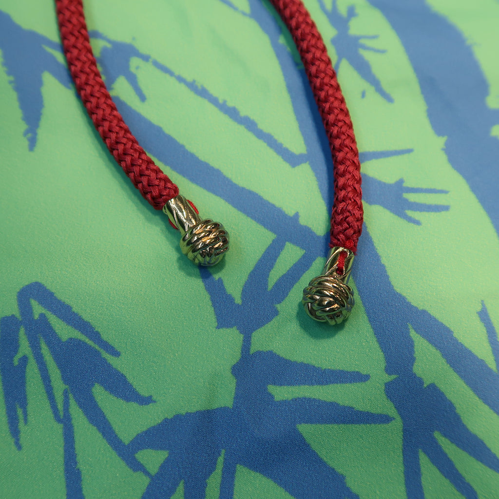 Handcrafted Monkey Fist Knot aglets Inspired by Mazu (goddess of the sea)