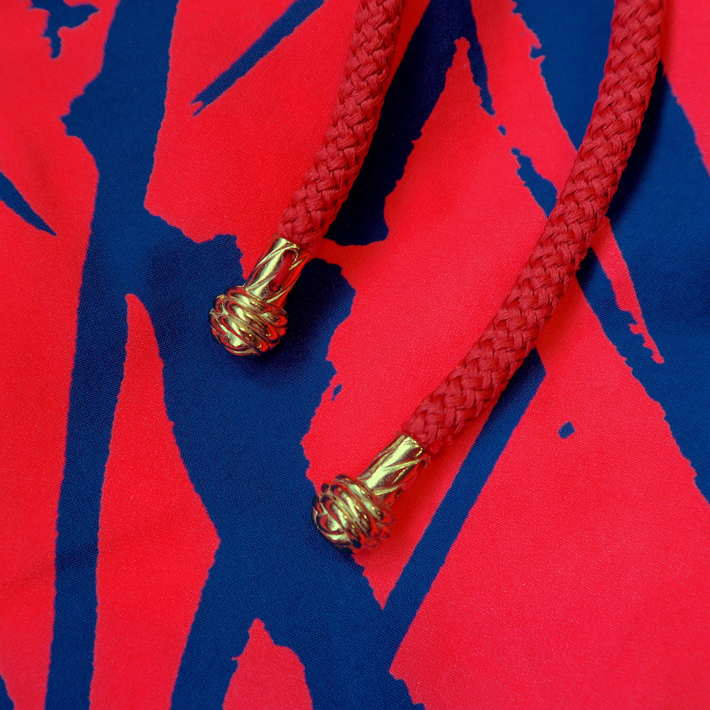 Handcrafted Monkey Fist Knot aglets Inspired by Mazu (goddess of the sea)