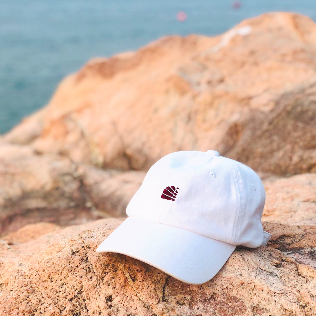 Unisex Tanbark Sail Logo White Hat