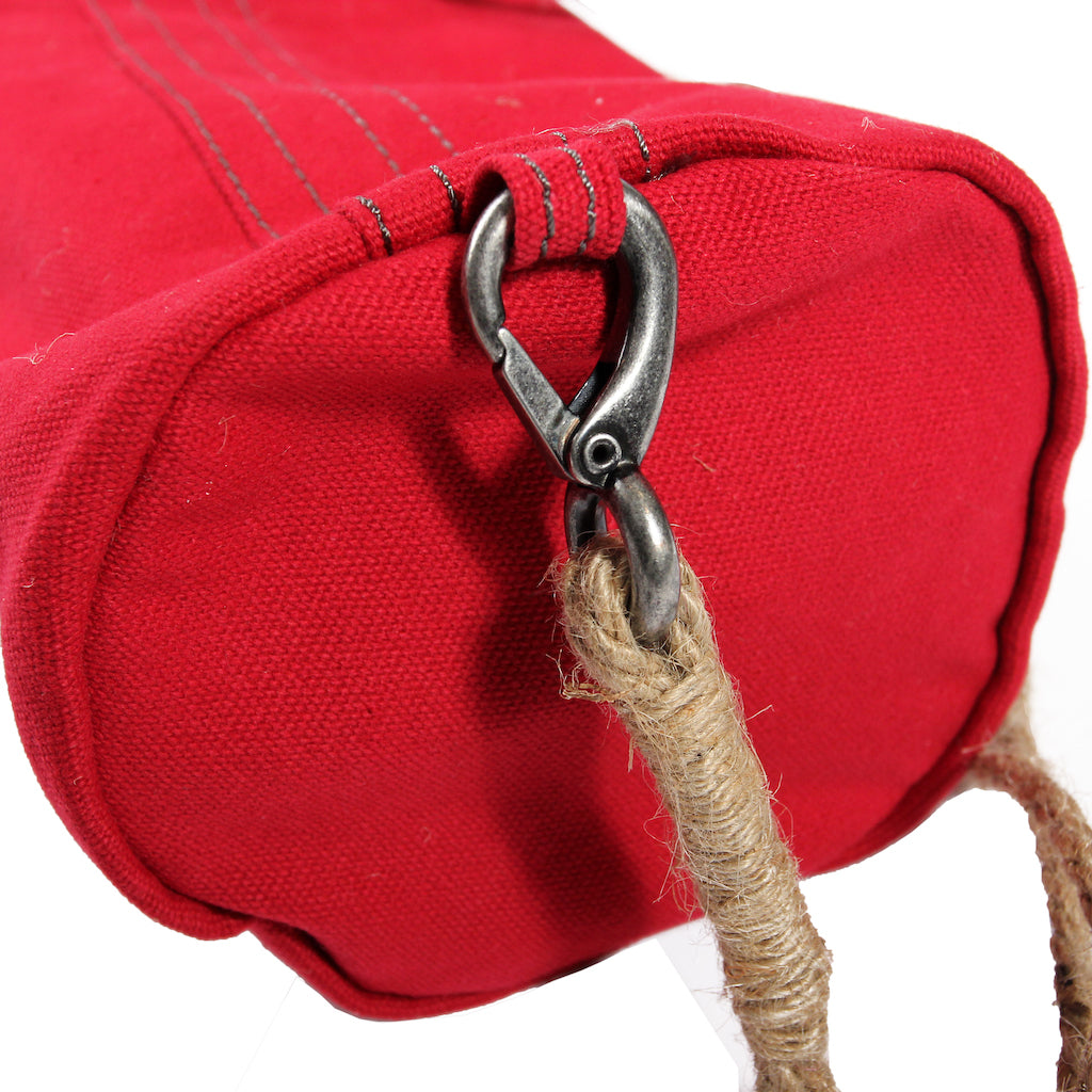 Useful Red Canvas Ditty Bag to keep your essentials 