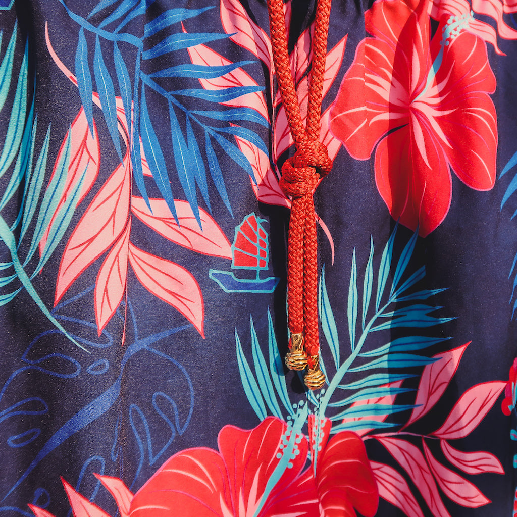 Handcrafted Monkey Fist Knots Details in every Swim Shorts