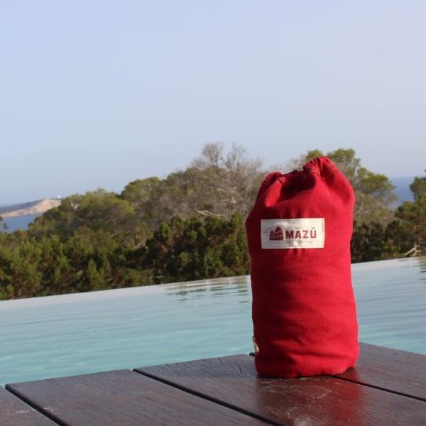 Useful Red Canvas Ditty Bag to keep your essentials 