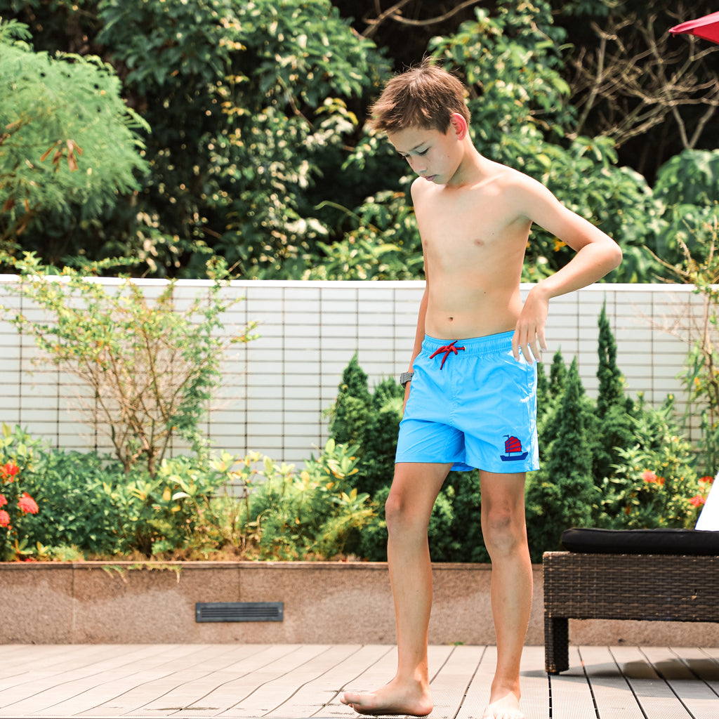Junk Bay | Kids Swim Shorts & Trunks | Made From Recycled Plastic Bottles