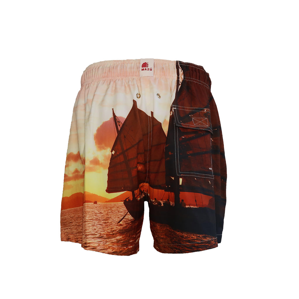 Lei Yue Mun | Men's Swim Shorts & Trunks | Made From Recycled Plastic Bottles | Keith Macgregor