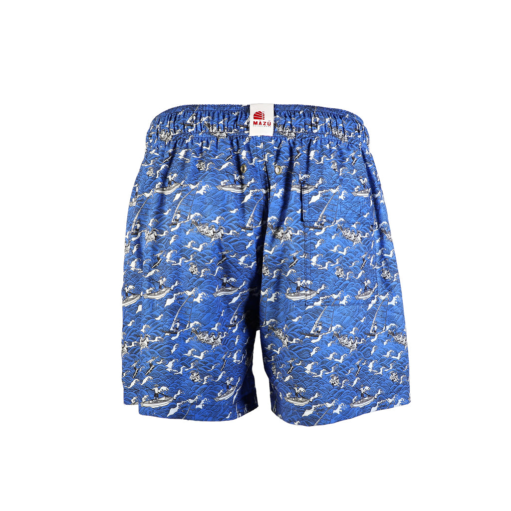 G.O.D Collaboration | Asian Surfing | Men's Swim Shorts & Trunks | Made From Recycled Plastic Bottles