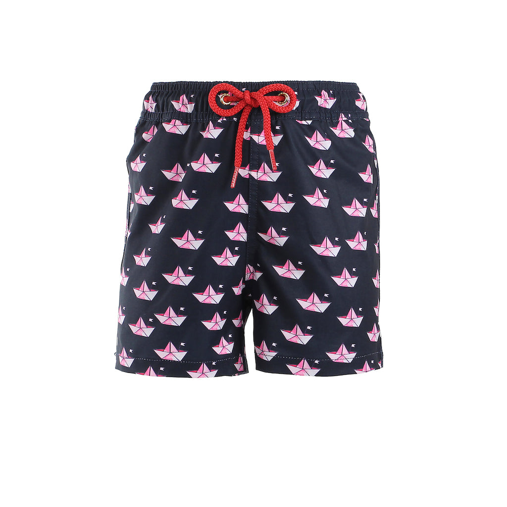 Kids Swim Shorts & Trunks | Origami Boats