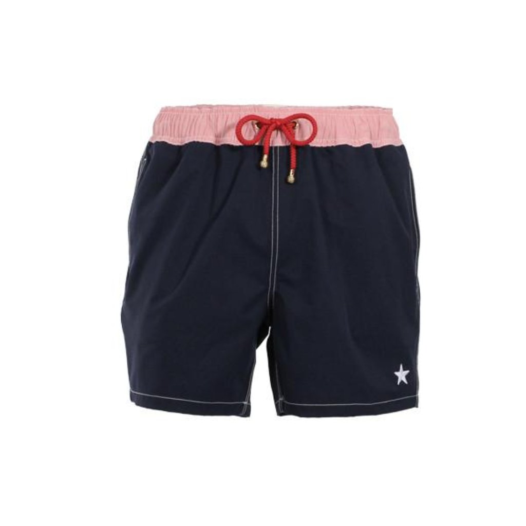 Mazu Resortwear Classic Swim Shorts | Celestial Star | Star Ferry Design